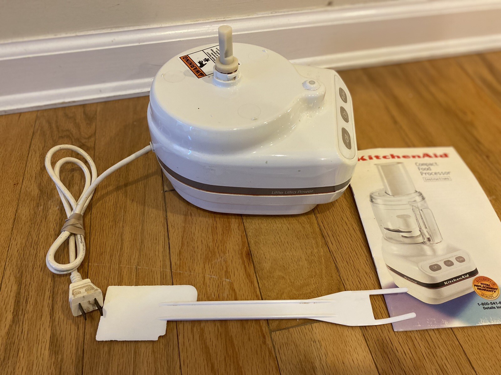 KitchenAid Food Processor Motor Base Only Model KFP350WH 8.A4 eBay