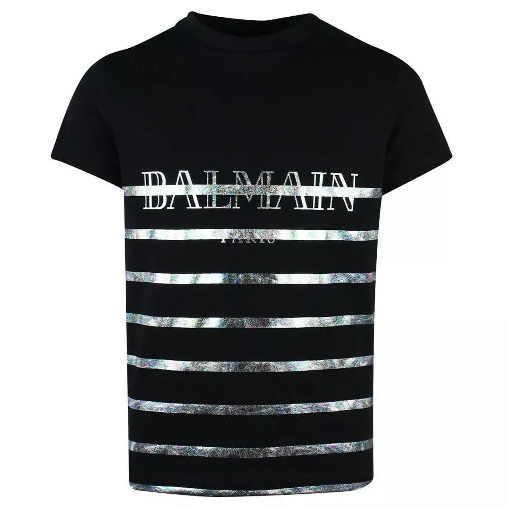 Balmain t shirt best sale kids