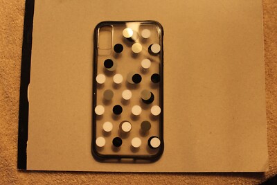 USED - OEM Case-Mate Wallpapers Black Metallic Dot Case For iPhone XR