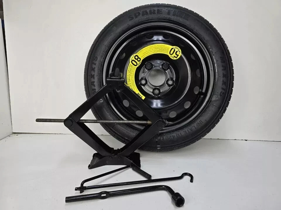 NEUMÁTICO DE REPUESTO CON KIT JACK 16" SE ADAPTA A KIA FORTE 5 2012-2017 OEM DONUT GENUINO. Foto 4 de 4