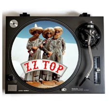 ZZ TOP Turntable Slipmat for Vinyl Records 12" DJ Slip Mat rock band vinyls