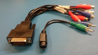 Blackmagic Design Intensity Pro 4K Breakout Cable w/ S-Video