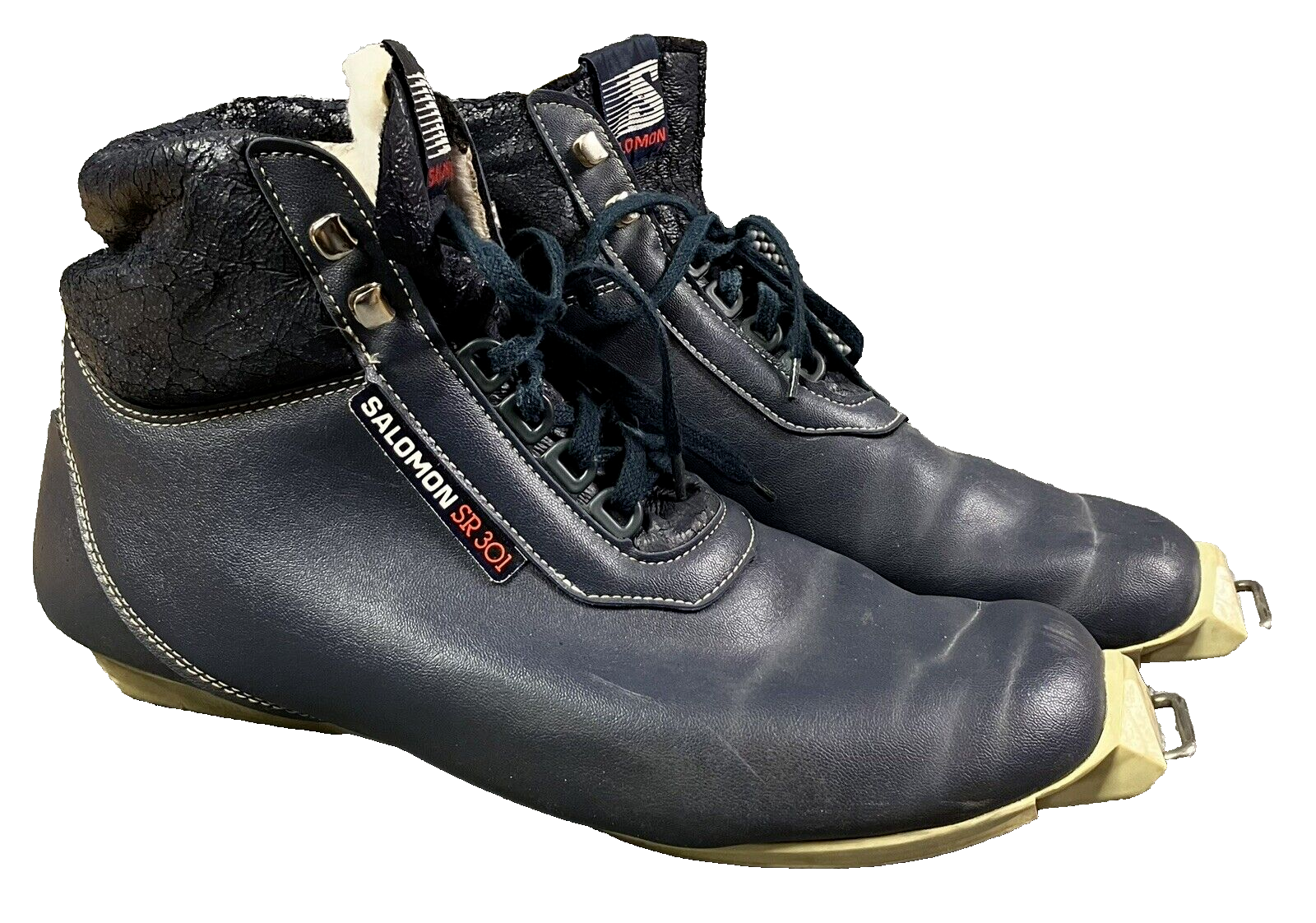 Scarpe scarponi da sci Salomon SR 301 Nordic Cross Country blu EU 48 US uomo 14 5