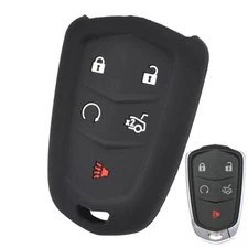XUKEY® Silicone Remote Key Case For Cadillac CT6 ATS CTS XTS SRX XT5 Fob Cover