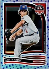 2024 Panini Stars and Stripes - Andrew Jimenez #52 Stars (RC)