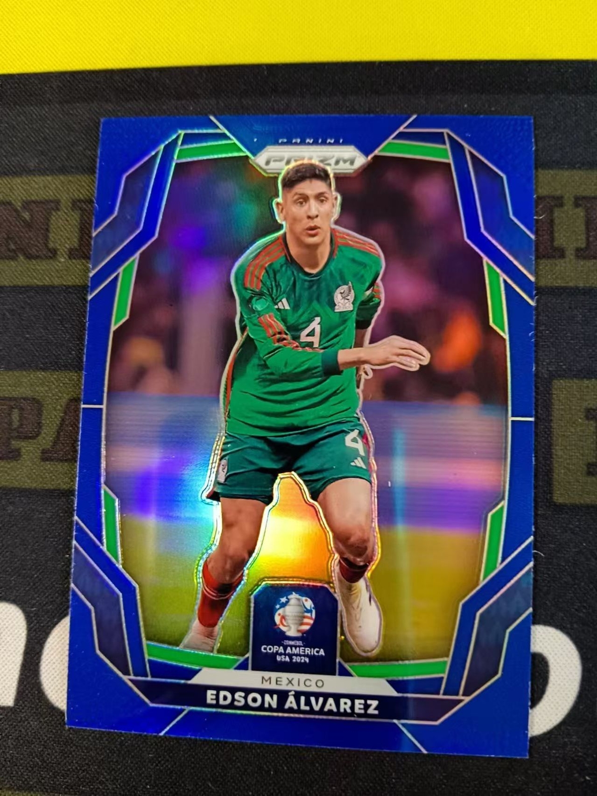 2024 Panini Prizm Copa America Edson Alvarez Blue 108/110 West Ham United Mexico