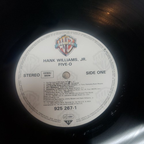 Hank Williams jr five-0 Vinyl - Picture 6 of 9