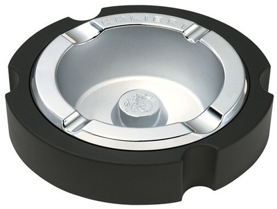 colibri ashtray BLACK AND POLISH CHROMED NEW IN BOX MODEL 1030A