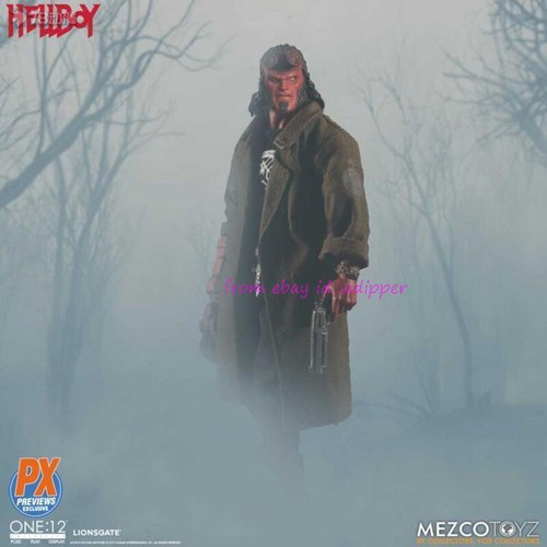 Perfect Mezco Toyz 1/12 Hellboy Px Deluxe Edition Action Figure In Stock Model - Picture 2 of 10