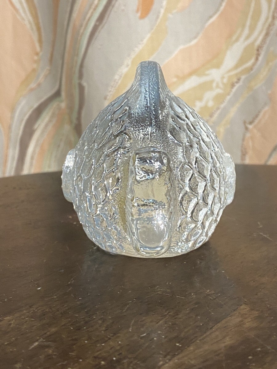Vintage Glass Fish Paperweight Marked Goebel Western Germany Vintage Glass Fish Paperweight Marked Goebel Western Germany