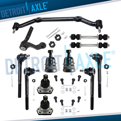New 12pc Complete Front Suspension Kit for Chevrolet Blazer S10 GMC Jimmy 2WD