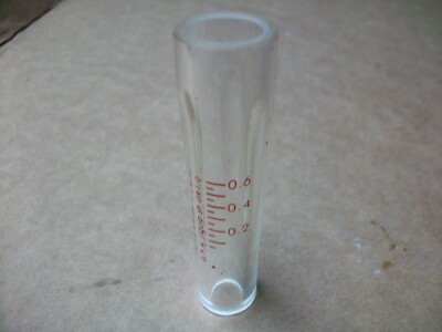 FISCHER PORTER REPLACEMENT FLOW METER SIGHT GLASS TUBE 448c681U01