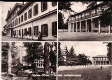 OLGIATE OLONA  B/N  VIAGGIATA 1952 4 VEDUTE ISTITUTO