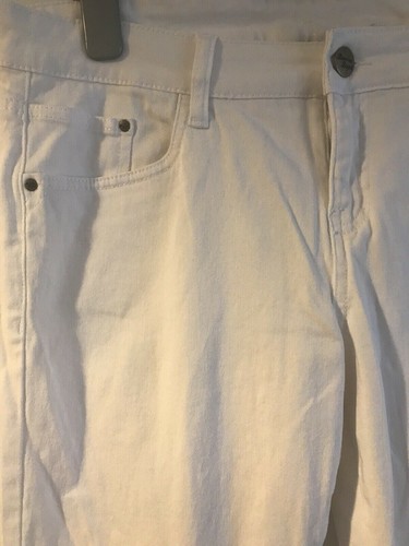 Jeans bianchi slim fit. Elastico. Smalto. Taglia 16. NUOVO COME. - Foto 6 di 7
