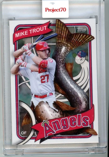 Topps Project70® Card 589 - 1980 Mike Trout by Greg 'CRAOLA' Simkins - PR: 1732