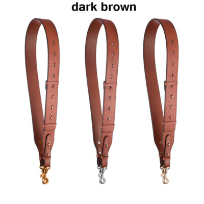 1.6'' Wide Real Leather Crossbody Strap bag strap 39.3''-43.3'' Adjustable