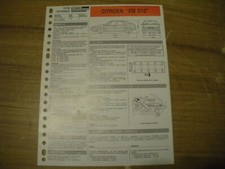 Revue technique Citroen XM