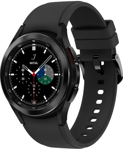 Samsung Galaxy Watch 4 Classic 46 mm Edelstahl SM-R890 schwarz - sehr gut - Bild 1 von 1