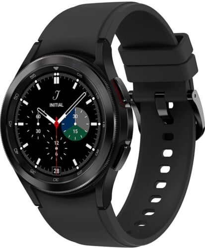 Samsung Galaxy Watch 4 Classic 46mm Stainless Steel SM-R890 Black Good Condition - Picture 1 of 1