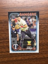 2024 Topps Series 2 Josh Jung GOLD CUP #620 QUANTITY Texas Rangers Baseball Base