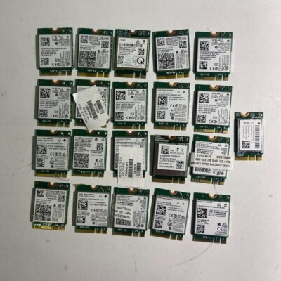 Lot of 21 Mixed Manufactuers/Models Wireless Wifi Card