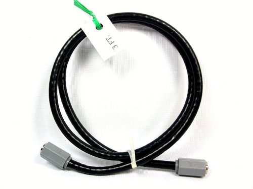 Nuevo cable de conexión coaxial RG-6 con conector RG-6/F ~ 3 pies TO21 - Imagen 1 de 3