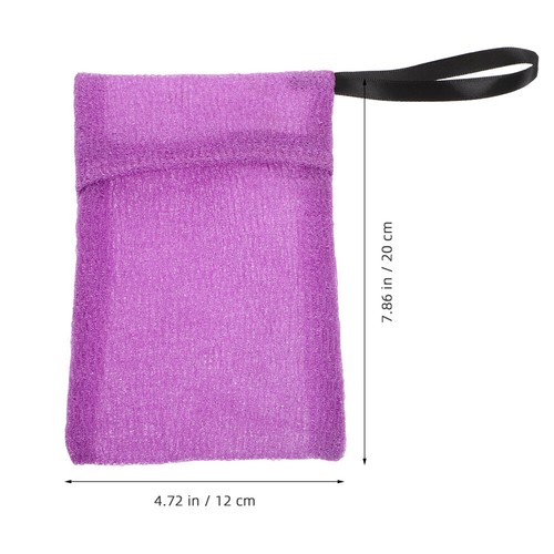 Soap Saver Bag Soap Pocket Portable Travel Soap Pouch Nylon Mesh Bar Soap Bag - Picture 6 of 12