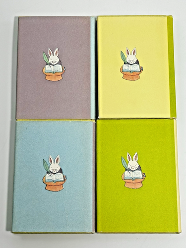Vintage 1965 The Bunny's Nutshell Library Robert Kraus Set Hardcover Mini Books - Picture 7 of 8
