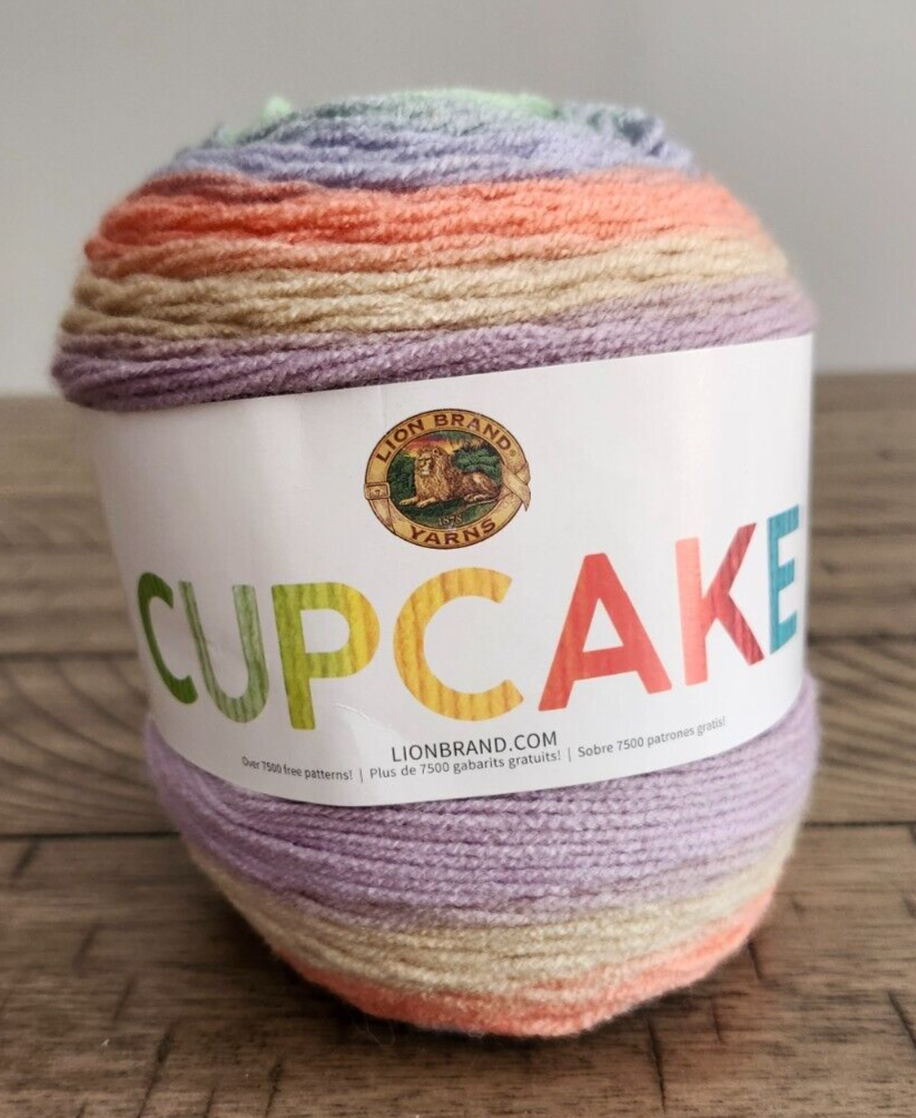Cupcake Colors Gelato Yarn Skein Lion Brand New-image