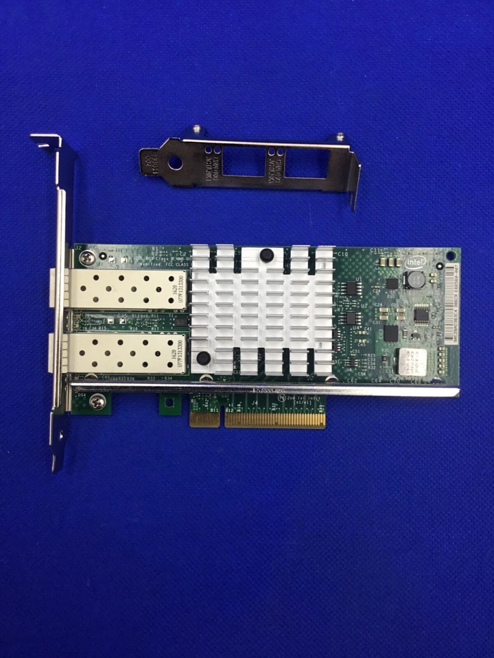 X520-DA2 Genuino Intel 10Gb 2 Puertos Ethernet NIC E10G42BTDAG1P5 82599 Foto 2 de 4