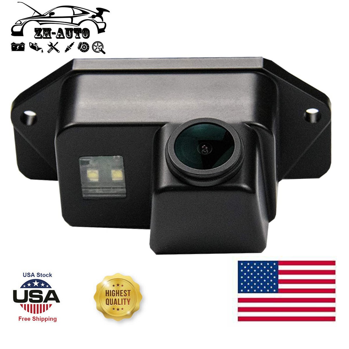 Rear View Reverse Backup Parking Camera For Mitsubishi Lancer Evolution 07-14