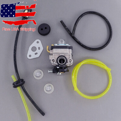 Carburetor Carb For Echo SRM-3000 SRM-3001 SRM-3010 String Trimmer w/ Fuel Line