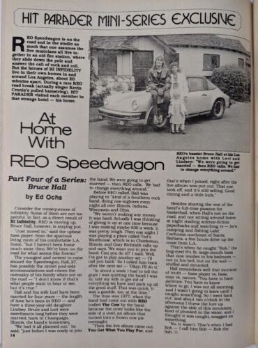 Hit Parader Magazine January 1982 AC/DC, McCartney, Sabbath vs Ozzy, Alice, REO - Picture 6 of 18
