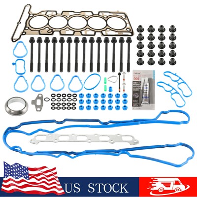 Head Gasket Bolts Set For 07-12 Chevrolet Colorado GMC Hummer H3 Isuzu 3.7 DOHC