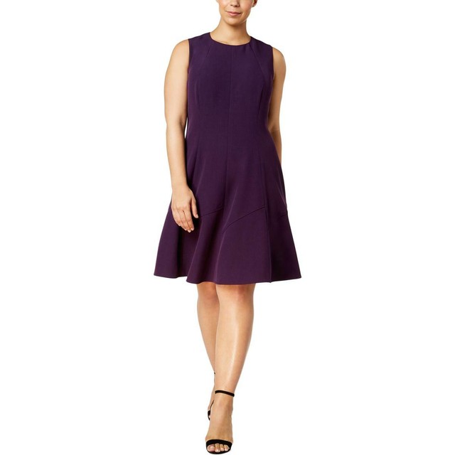 anne klein purple dress