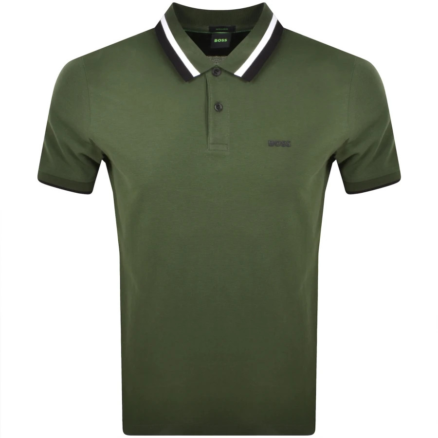 МУЖСКОЕ ПОЛО HUGO BOSS PADDY AP HERITAGE ЗЕЛЕНОЕ 50538101355 21990₽