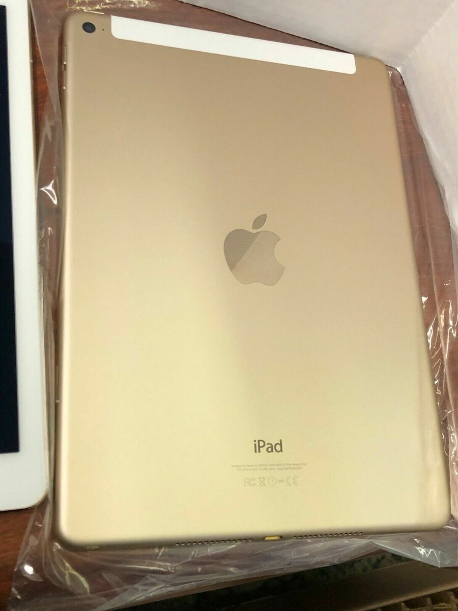 Apple IPAD Air 2 128 GB Gold Wifi + Cellular Model B-Grade Apple IPAD Air 2 128 GB Gold Wifi + Cellular Model B-Grade
