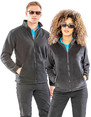 Damen Fleecejacke Outdoor Jacke Warm Stehkragen Taillierte Passform XS - XXL