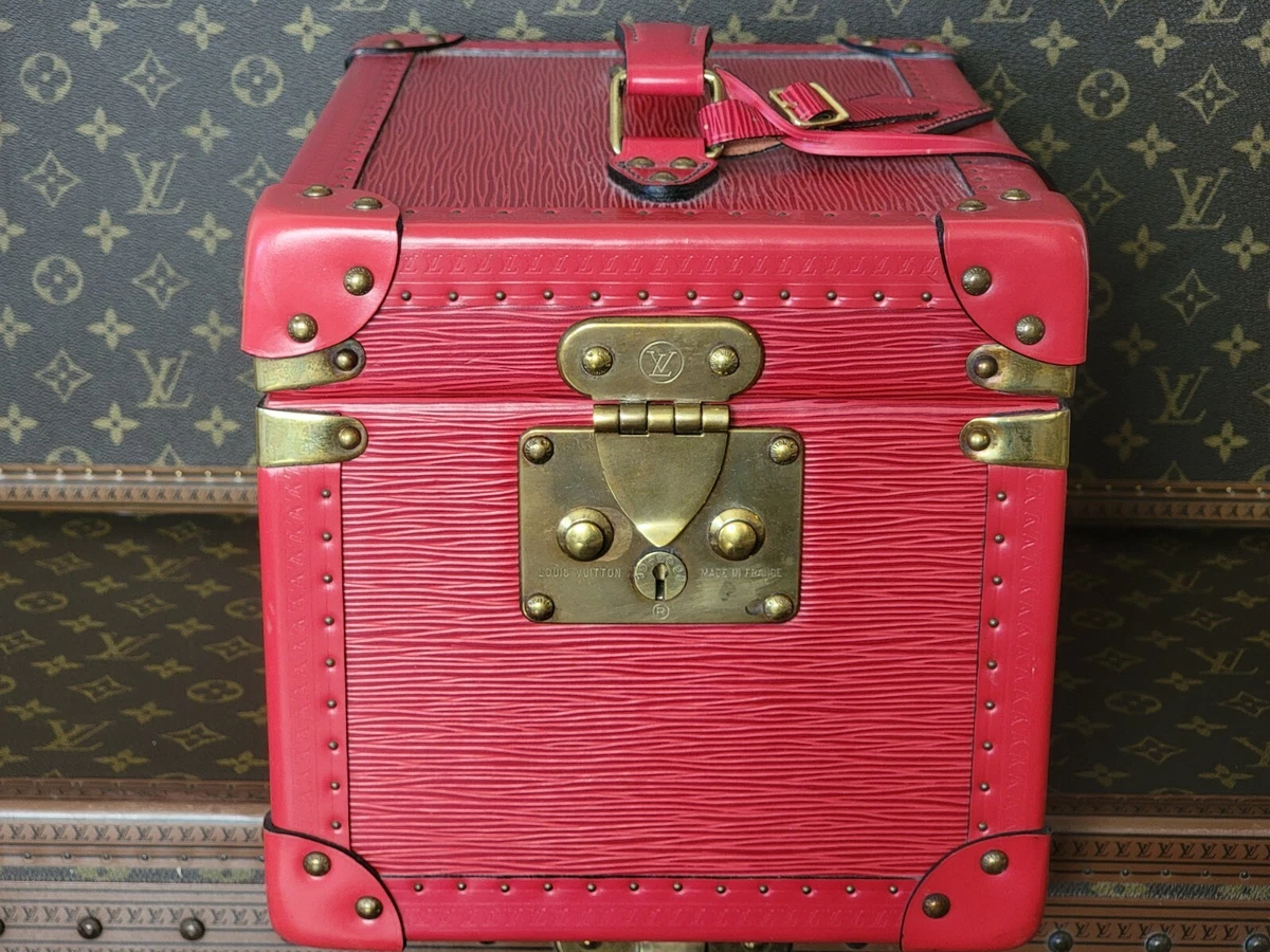 Vintage Train Jewelry Case from Louis Vuitton, 1990s for sale at