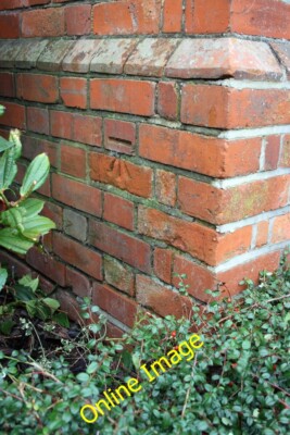 Foto 6x4 Benchmark auf #28 Walter Bigg Way Wallingford Ordnance Survey cu c2014