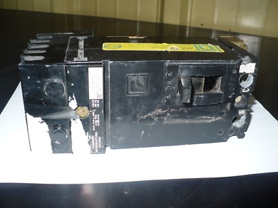 1 pc Square D Circuit  Breaker, FAB24100AC, 100A, 2P, 480V, Used
