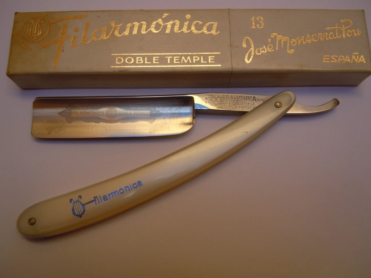 ♥️Doble Temple ♥️フィラーモニカ レザー剃刀 13 Filarmonica 13 for sale | eBay