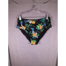 Bikini Bottom Womens 18W Floral