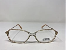 Alternatives Eyeglasses Frames ALT-40 50-15-135 Clear/Yellow Full Rim G897