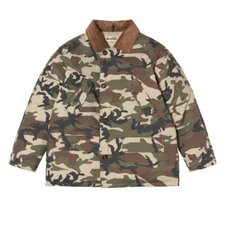 Denim Tears x Stussy Ripstop Camouflage Army Jacket Camouflage Men’s Size Large