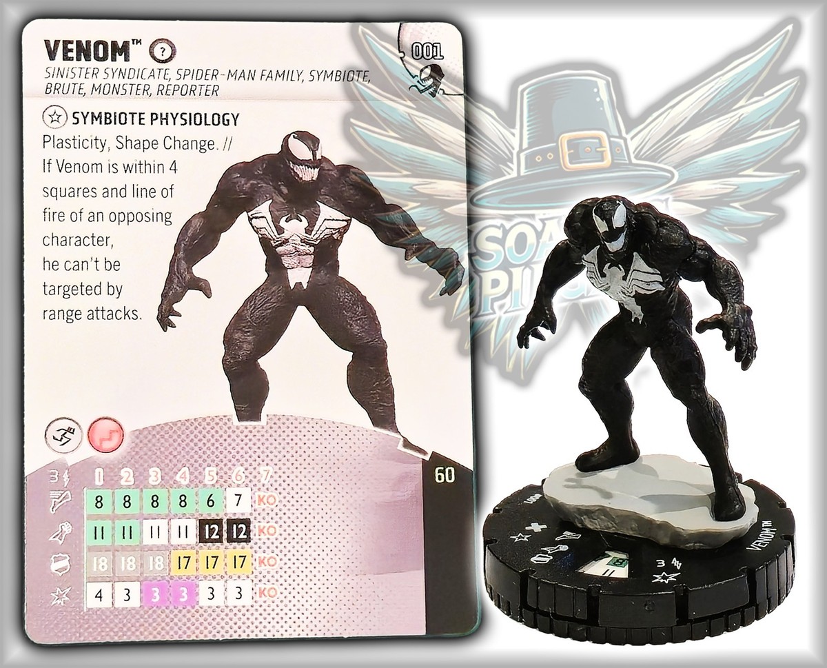 VENOM専用 Marvel Heroclix VENOM - 001 - COMMON Venom Set | eBay