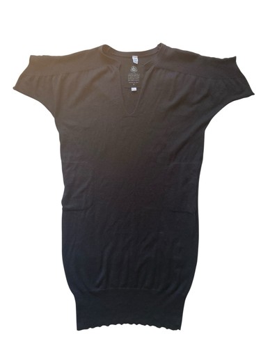 Petit Bateau Cashmere Blend Dress Size 14 Girls XS Womens Gray French Minimalist - Picture 5 of 14