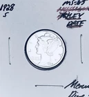 1928-S San Francisco Mint Mercury Dime, Superb Gem BU+++, RARE This Nice!