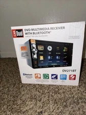 Dual Electronics Car Stereo 6.2" Touchscreen DVD  Receiver w/ Bluetooth DV271BT