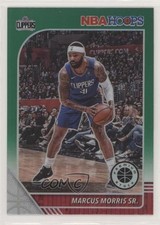 2019-20 Panini NBA Hoops Premium Stock Green Prizm Marcus Morris Sr #261 05cd
